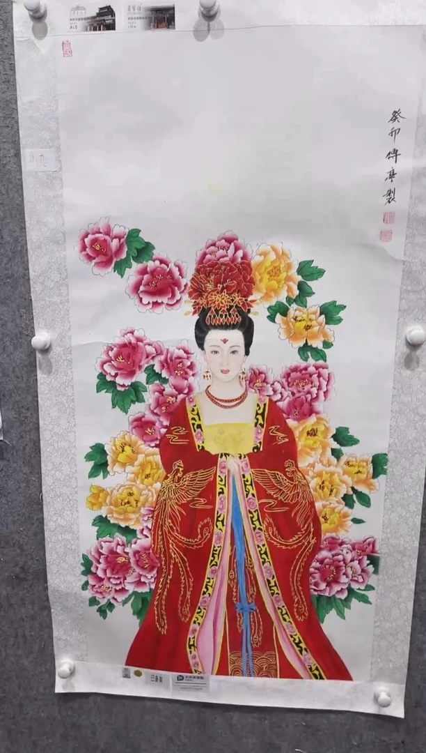 国画张传亭老师的作品3