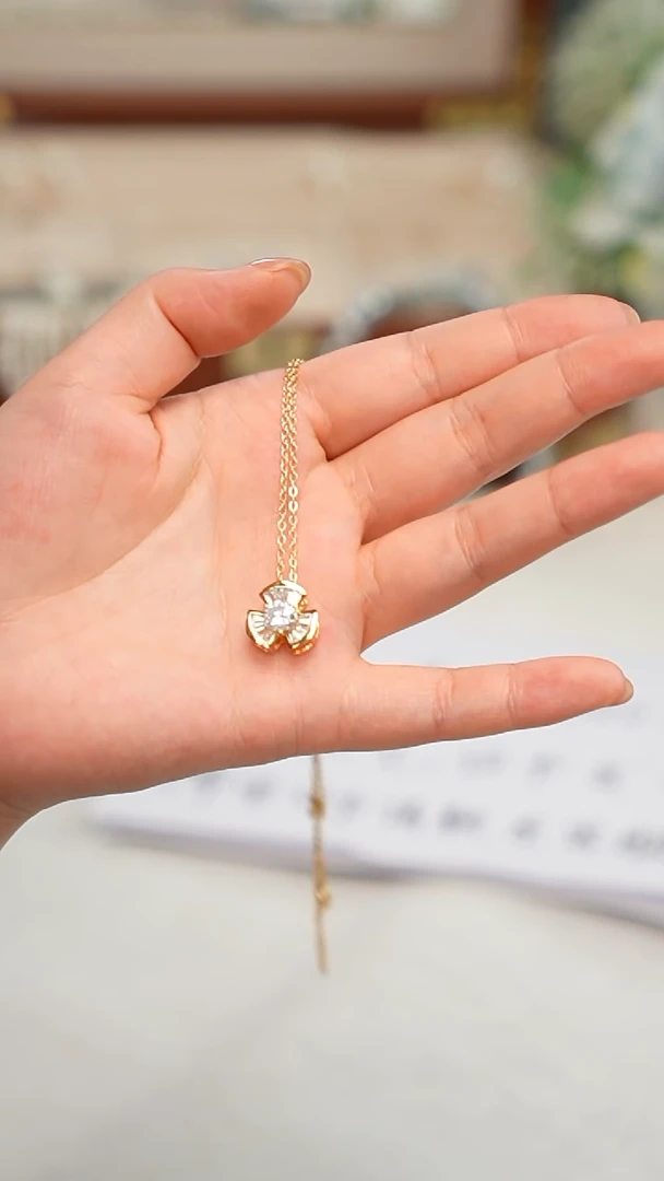 仿水晶铜合金仿水晶铜合金项链