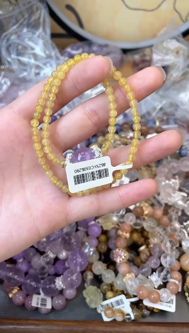 【闪购商品】发晶手链未镶嵌450手串