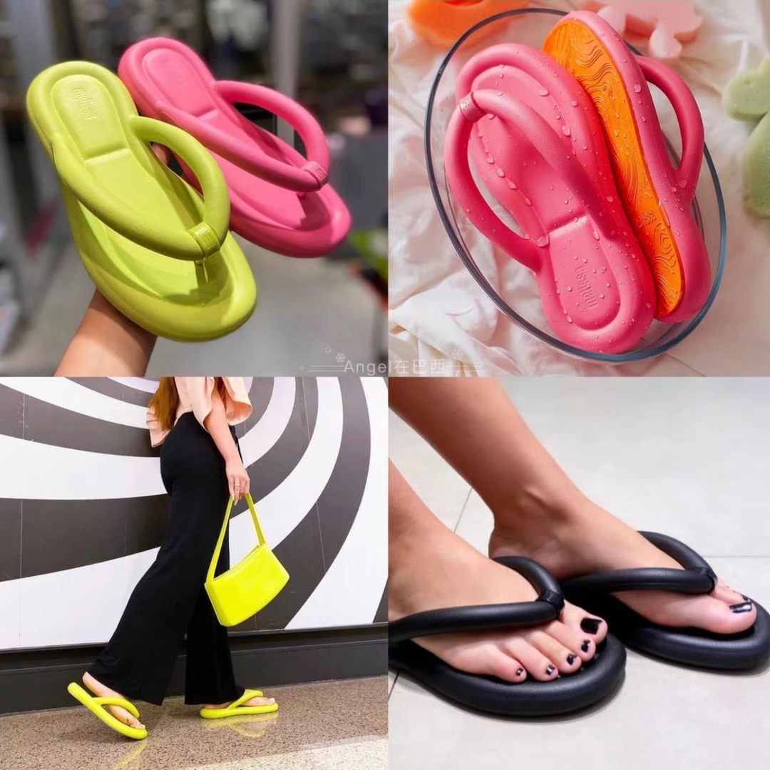 品牌撤柜女拖鞋面包夹脚人字拖百搭外穿平底人字拖女