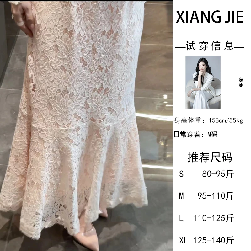 【象姐定制】【梦里花落】裙子预CDX4QZ802C新中式蕾丝显瘦时尚