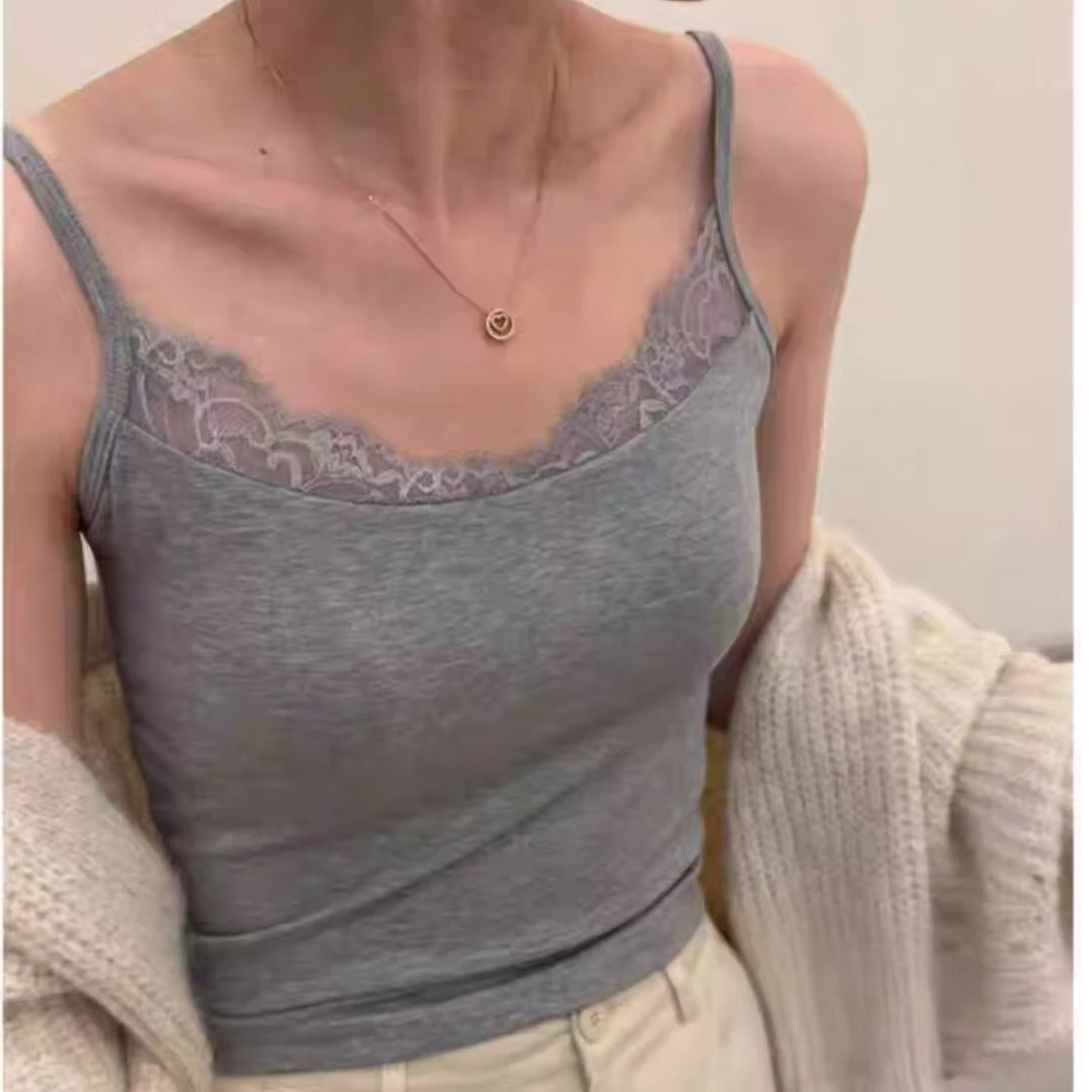8562-竹棉罗纹背心（固定杯）（麻灰）