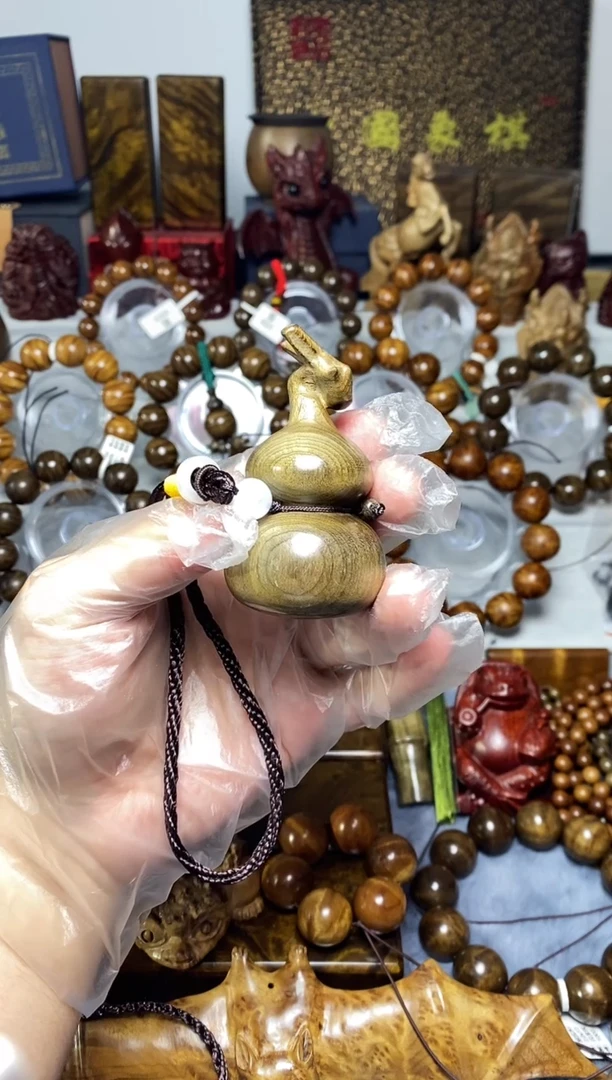 阴沉木阴沉葫芦10*6