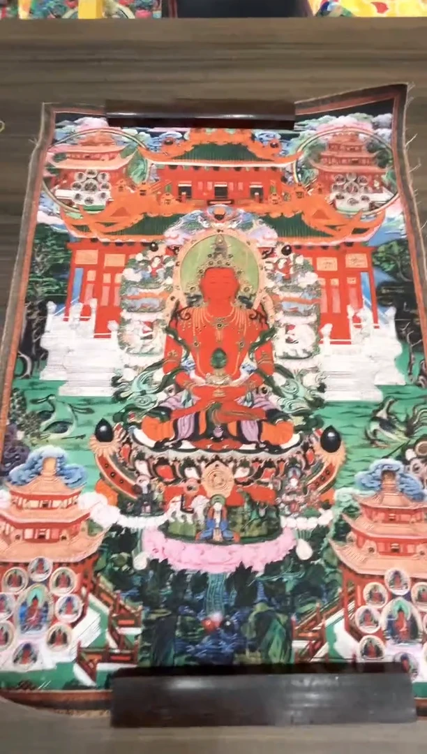 卷轴画唐卡16098