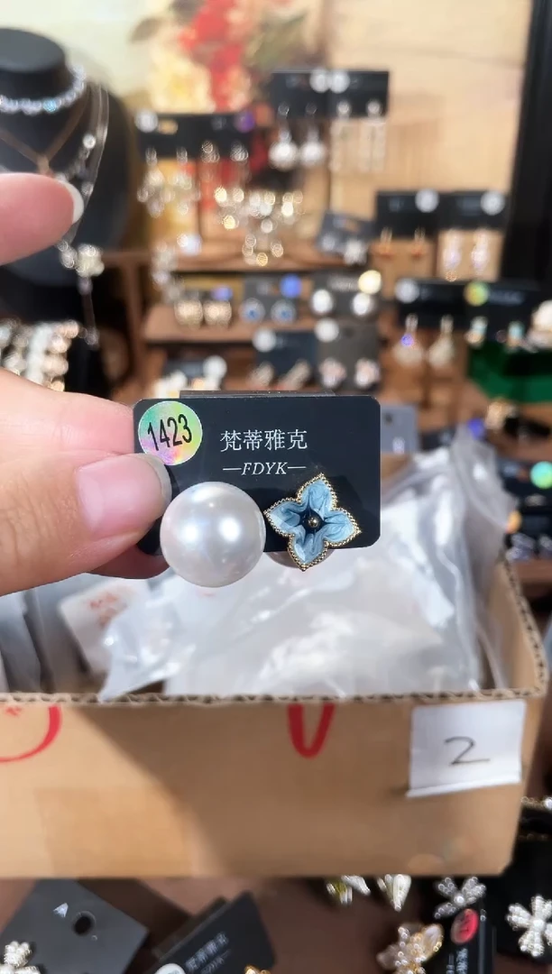 合金925银锆石梵1423