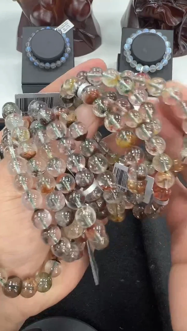 【闪购商品】水晶手链未镶嵌GD4532约8mm多样性发一件