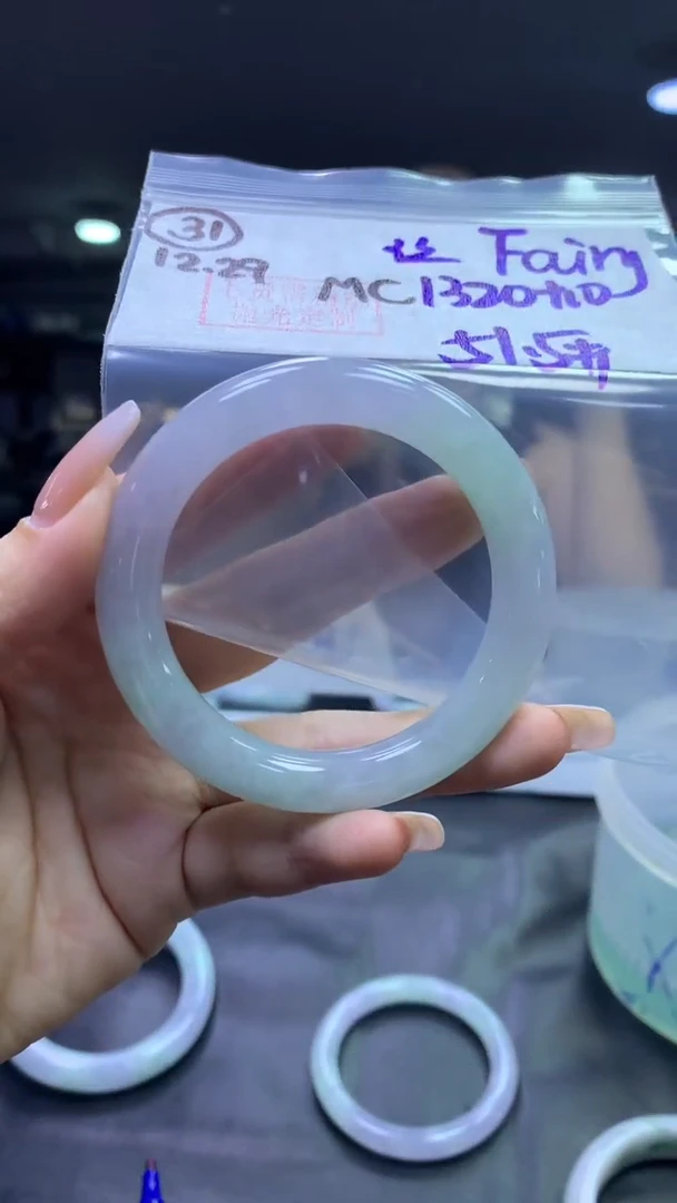 未镶嵌定制翡翠F***y31圆条51.5丝+1320元+拍一发一