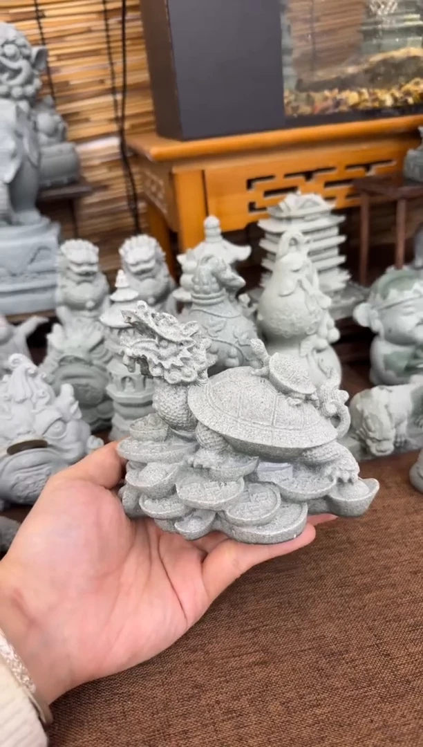 石材青砂石金钱龟