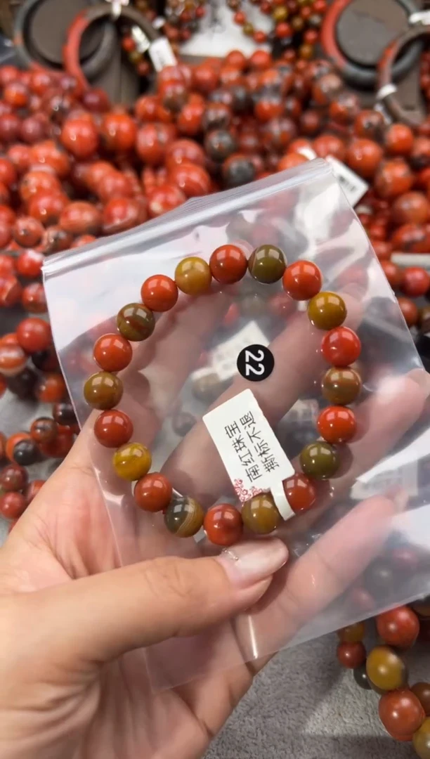 未镶嵌手串南红玛瑙10+