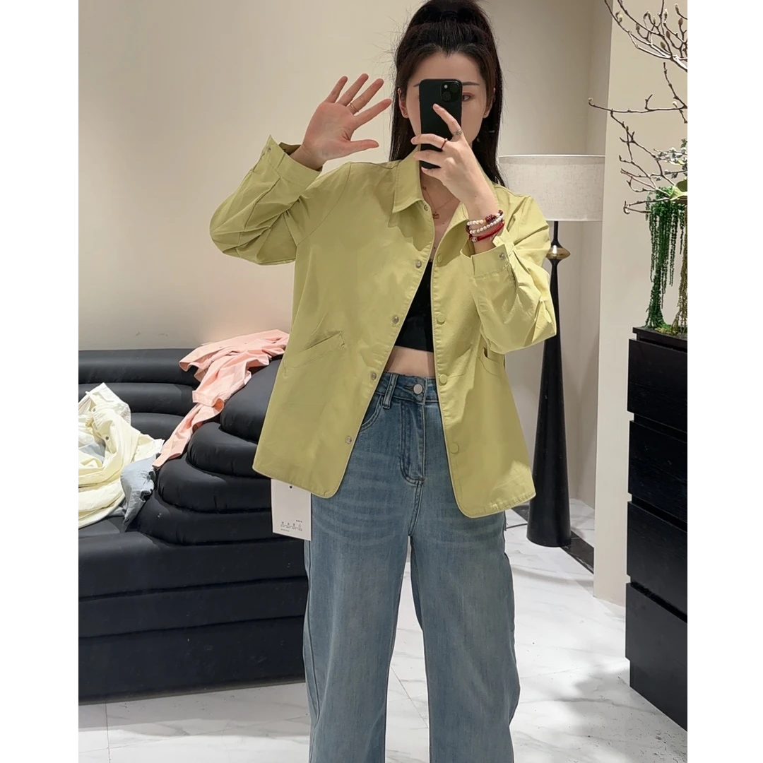 6618韩版长袖开衫外套春季新款时尚宽松显瘦休闲百搭上衣