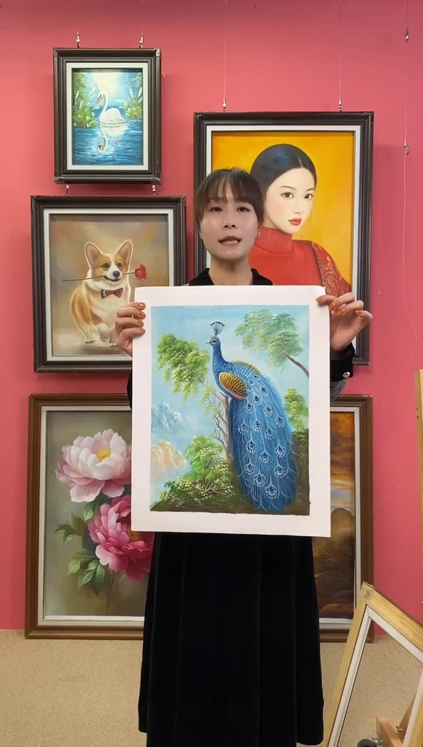 油画顺*尺寸30*40画芯（不含框）