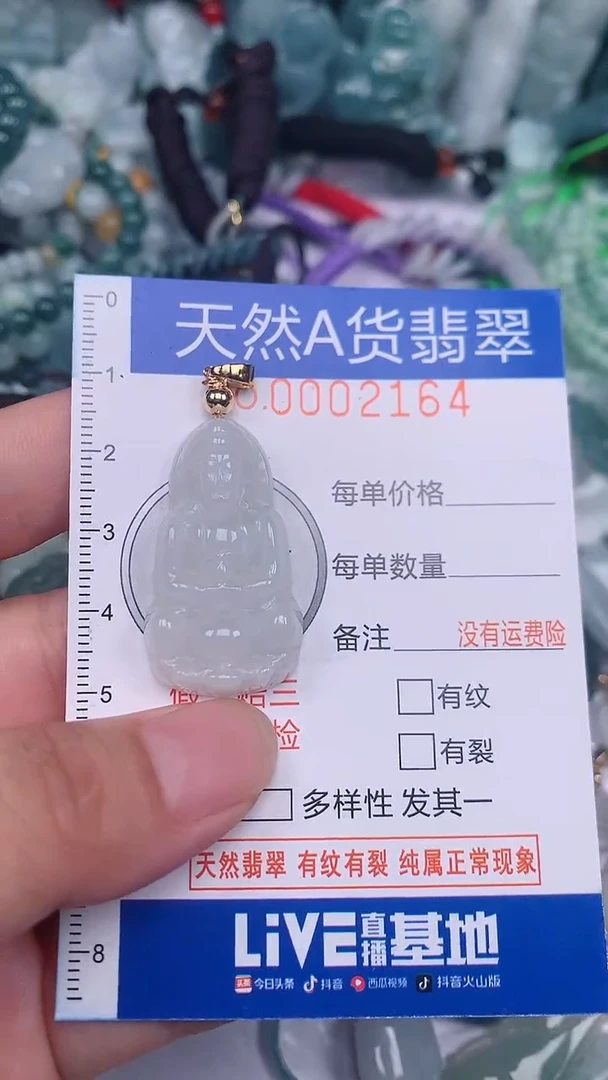 翡翠未镶嵌颈饰...0002164