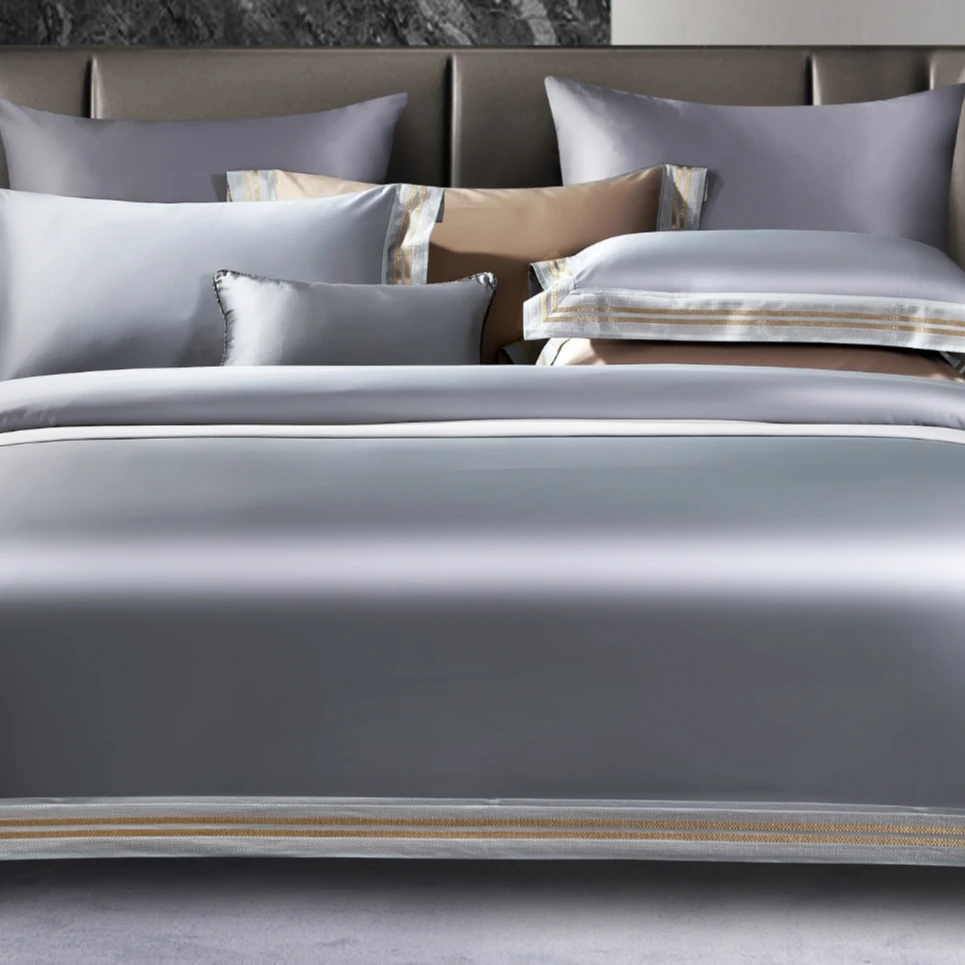 Dreamer‘全棉双层纱皱纱午睡毯午休毯流苏花边色织提花高级定制