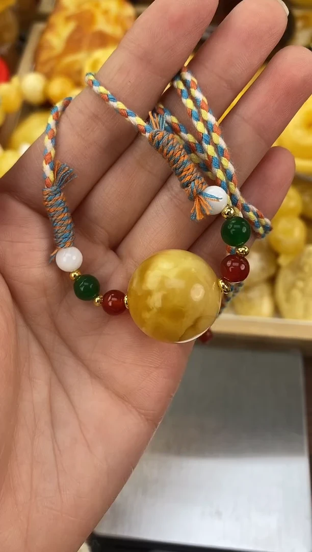 裸石琥珀未镶嵌天然琥珀蜜蜡