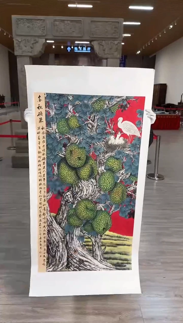 国画89赵隆轩艺术馆李庆友老师作品
