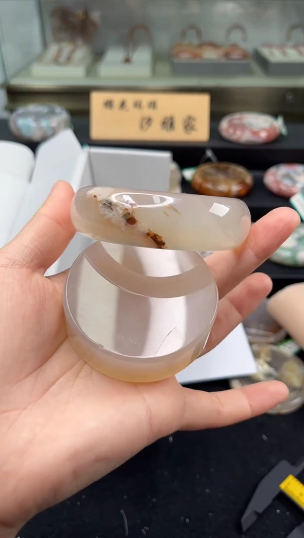 未镶嵌手镯石英质玉61圈口（赠品镯心）3885087