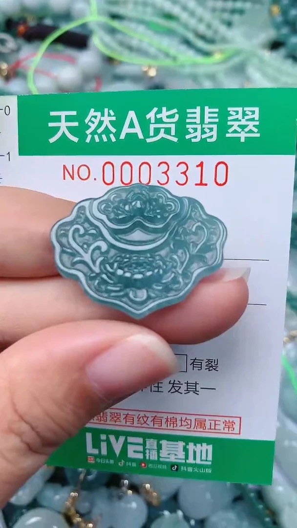 颈饰未镶嵌翡翠.0003310