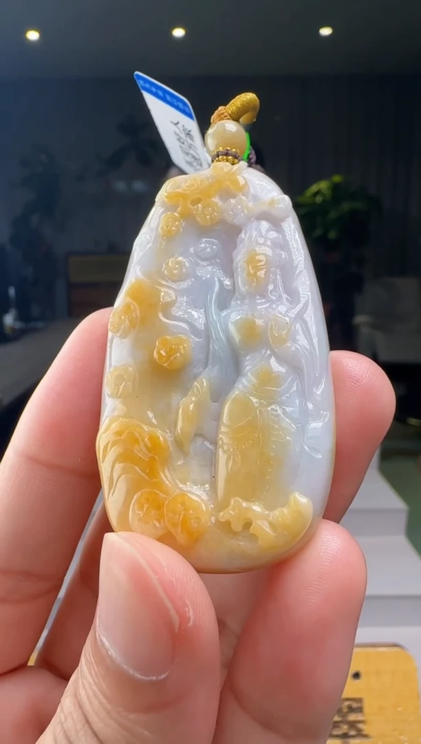 翡翠未镶嵌颈饰XM@@60B7J16972