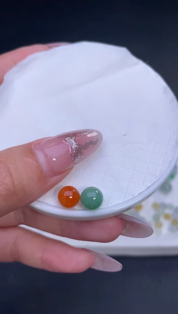 未镶嵌定制翡翠221卡7.8