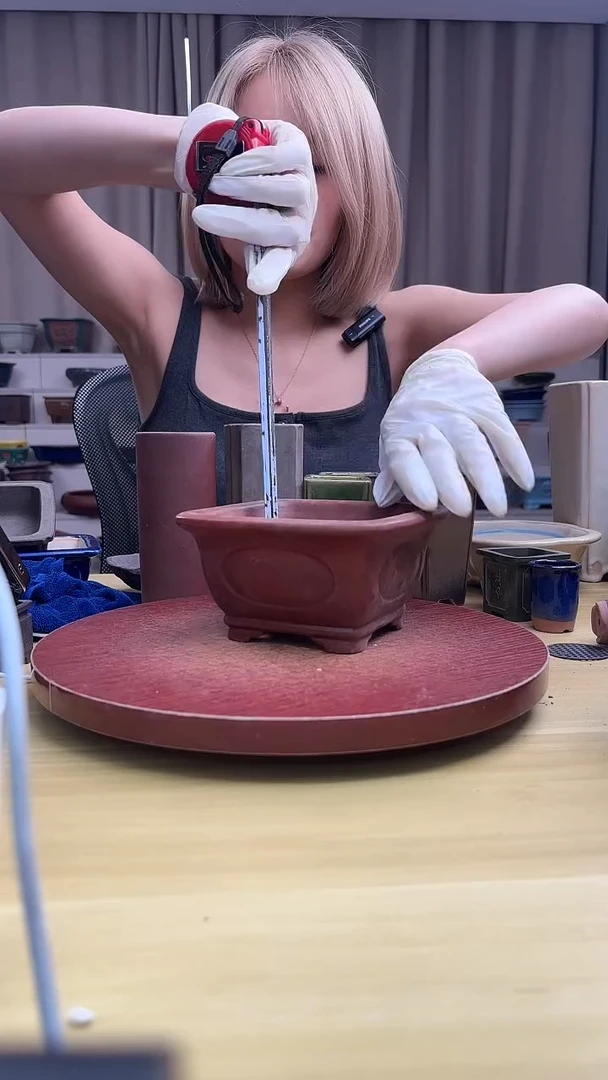 紫砂花盆紫砂花盆微瑕