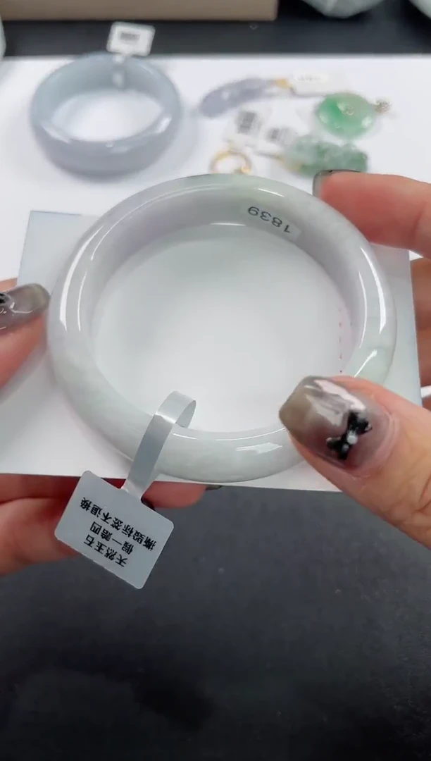 未镶嵌手镯翡翠基地发货H3482 54+