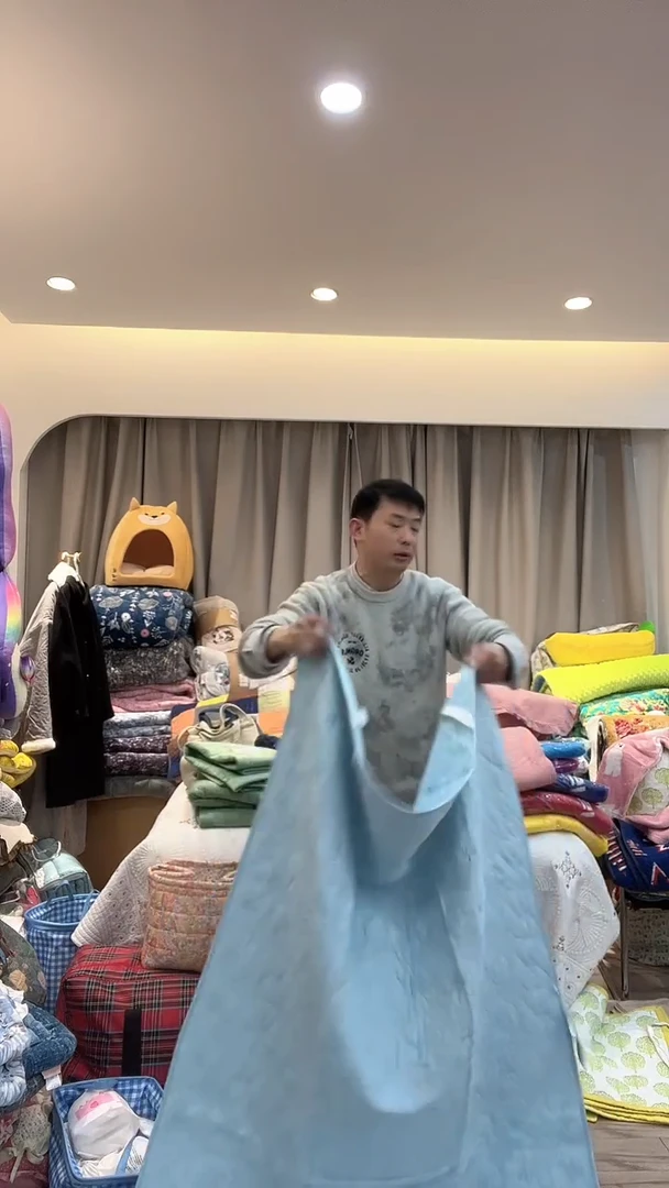 棉棉D19   纯棉水洗棉颜色不挑床盖100*205