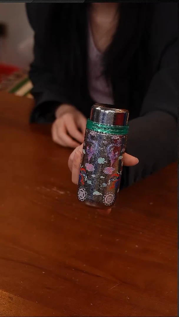 陶53-纯钛口袋杯200ml-飞天女神【CF6177】