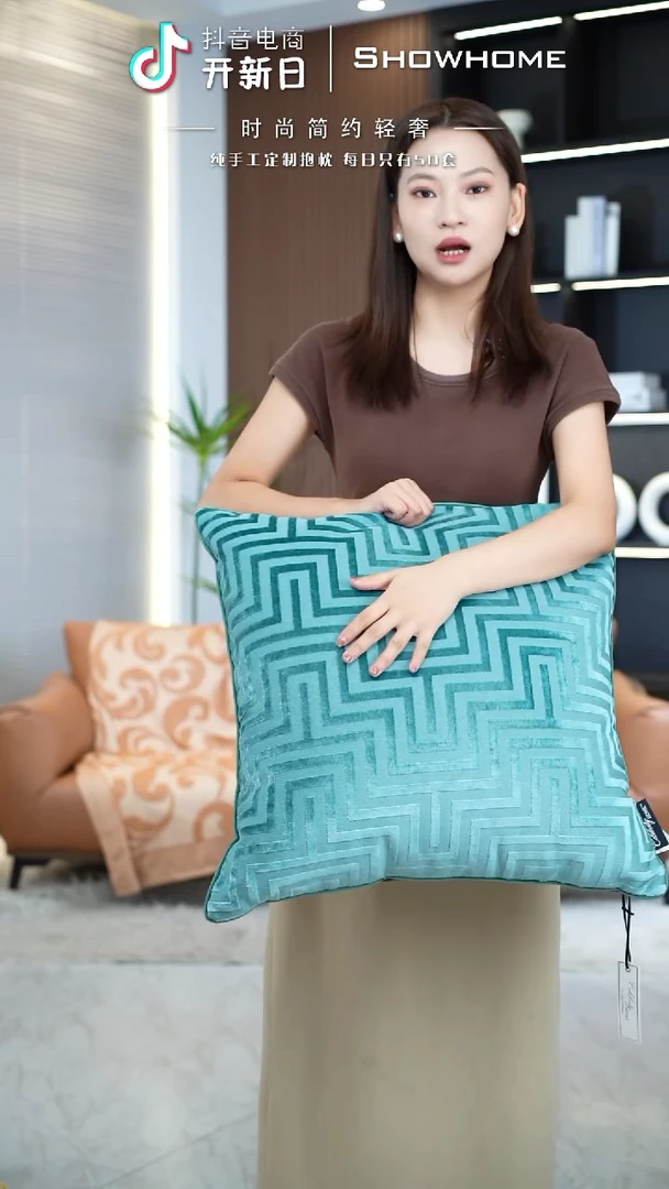 迷宫青绿色55X55带芯