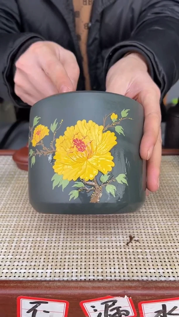 【闪购商品】紫砂茶叶罐18精品紫砂杯