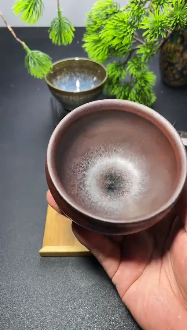 茶盏116  叶紫建盏