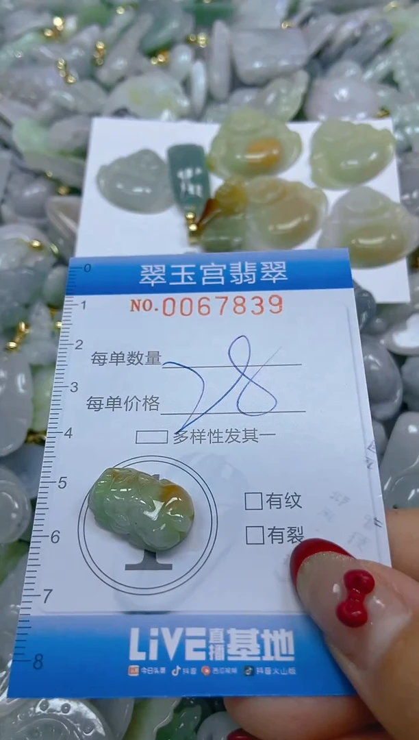 【闪购商品】翡翠颈饰未镶嵌闪购0067839