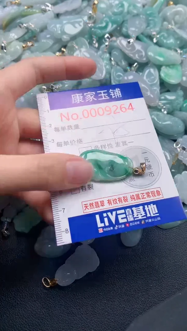 颈饰未镶嵌翡翠9264