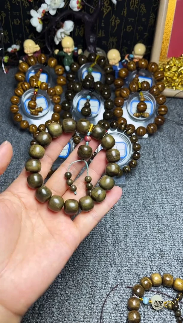 阴沉木手串/手链12/13桶珠39.8