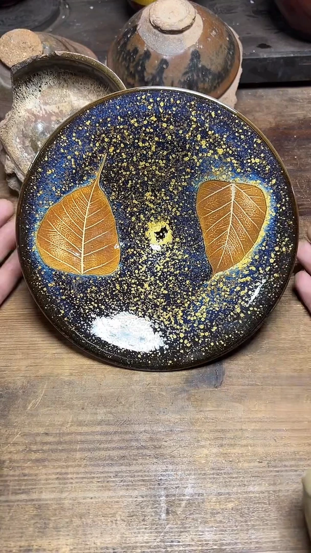 【闪购商品】茶盏名家余小红暨培旺建盏（带证书礼盒）39