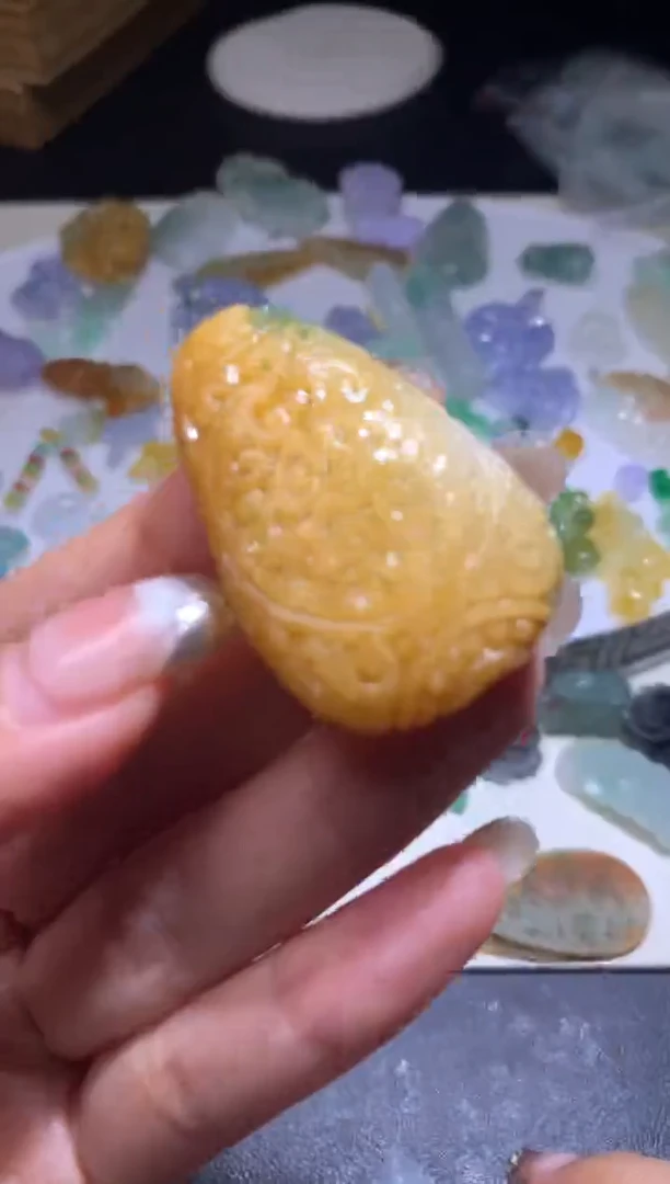 未镶嵌定制翡翠毛货