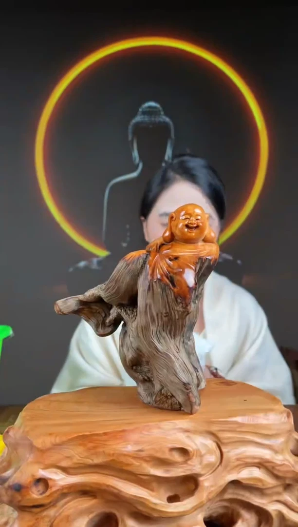 柏木（崖柏）手工摆件,先抢先得! 编号:325