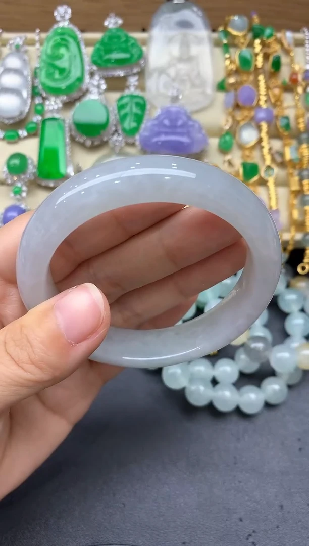 翡翠手镯未镶嵌37-中国好珍宝