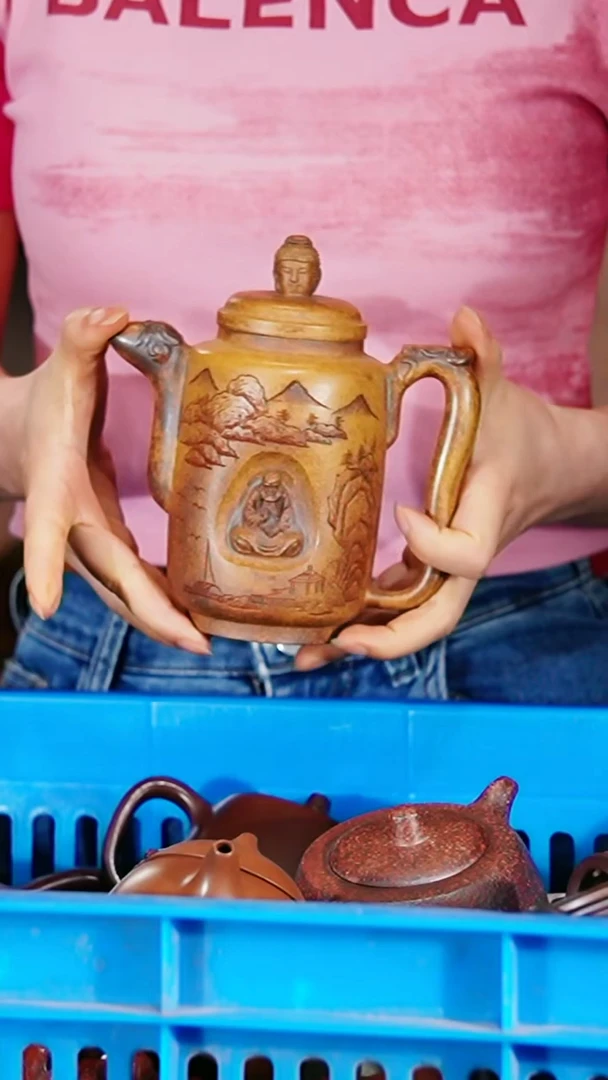 宜兴原矿紫砂壶茶壶400C