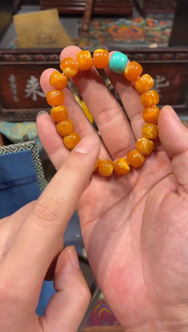 未镶嵌蜜蜡裸石慧心甄选直播推荐