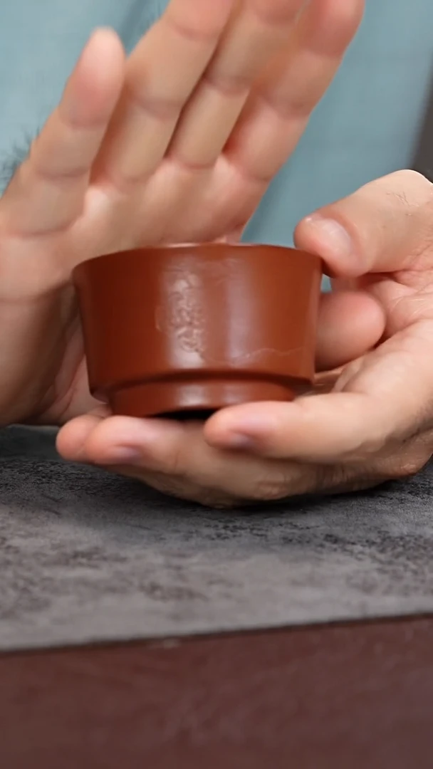 茶杯紫砂紫砂朱泥主人杯