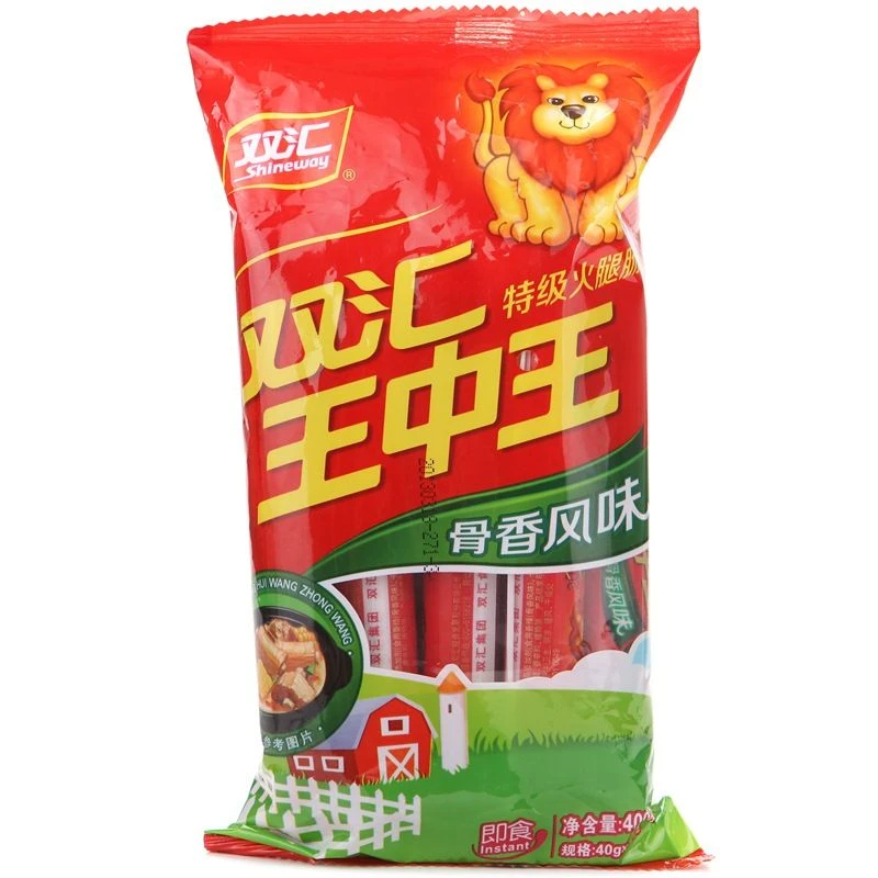 双汇骨香王中王火腿肠40g*10*10/箱