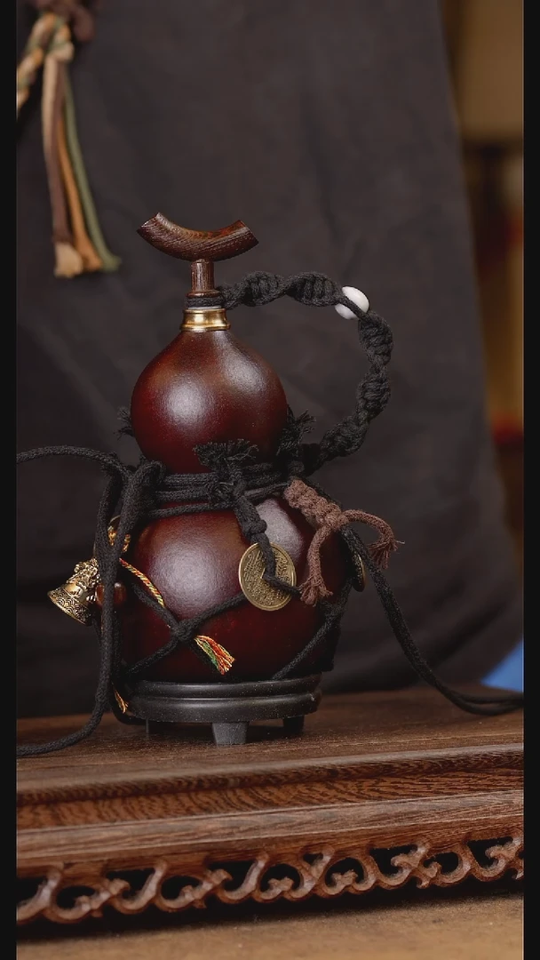 31号精品天然大漆酒葫芦一物一拍~