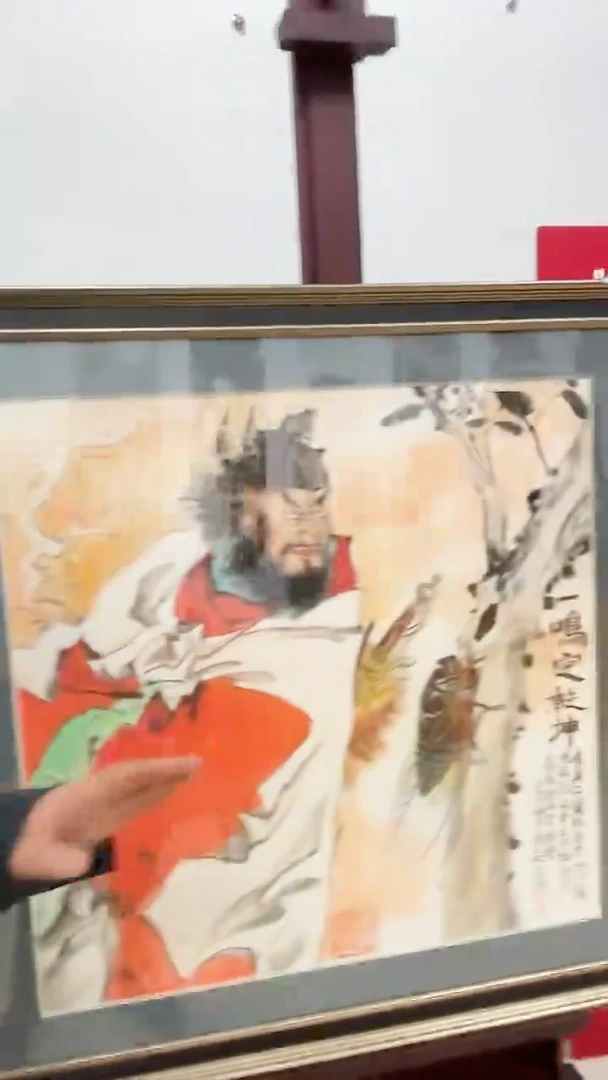 国画陈大鹏国画作品4平尺