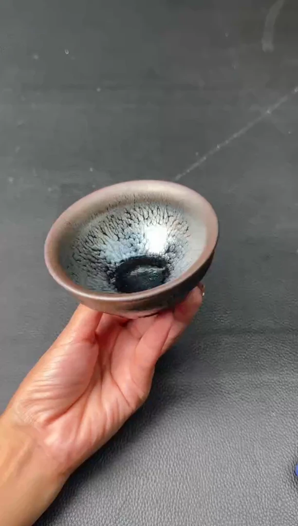 茶盏加*范永寿万彩油滴鹧鸪斑90