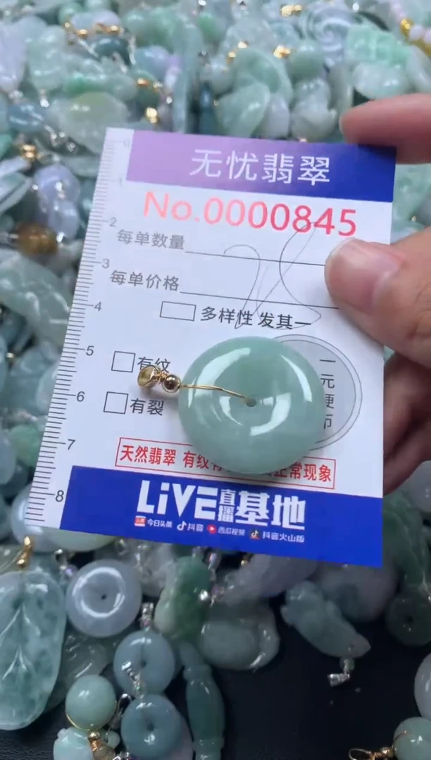 颈饰未镶嵌翡翠845