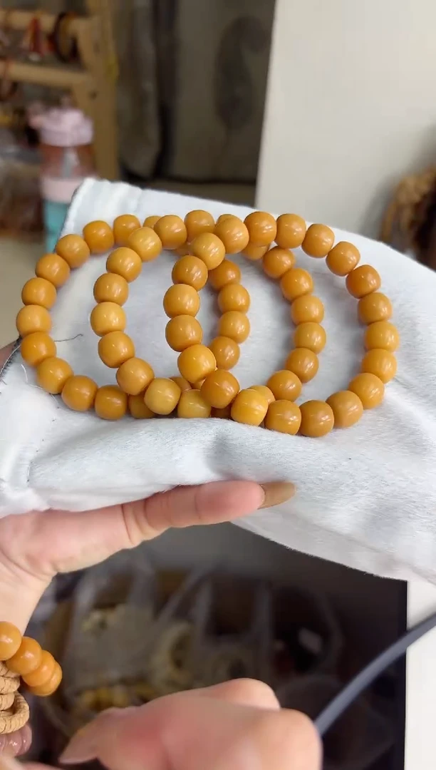 手串菩提根/象牙果沐e28二舅干磨酒桶11*12mm手串