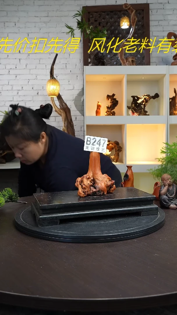 【闪购商品】木木艺云南根艺风化摆件