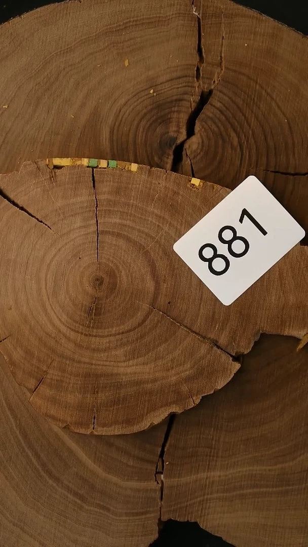 檀香木其他彩绘料切片75克-H881