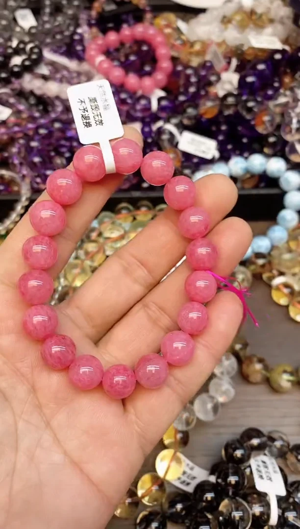 【闪购商品】水晶手链未镶嵌b99 樱花11mm