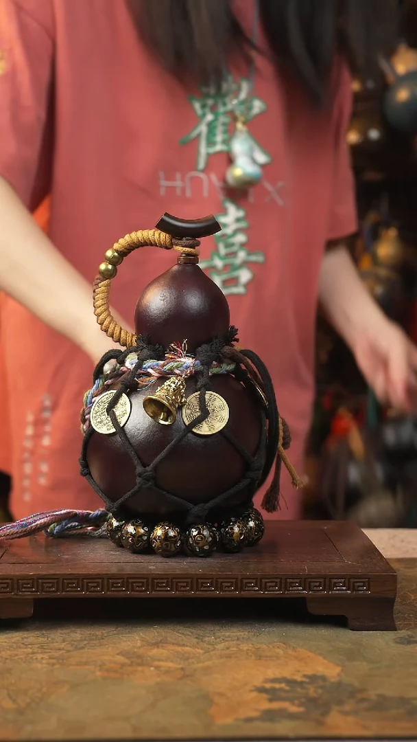 078云匠大漆酒葫芦一物一拍